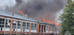 ПОЖАРНЫЕ ЛИКВИДИРОВАЛИ ВОЗГОРАНИЕ В ПРОИЗВОДСТВЕННОМ ЗДАНИИ В ПОСЕЛКЕ КАМЕНКА