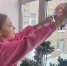 В рамках празднования Года единства народов России в Каменской средней школе проведена акция под названием «Окна единства». - Администрация района